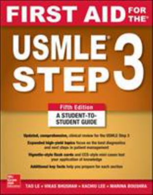First Aid For The Usmle Step 3 (SKU 1052198447)
