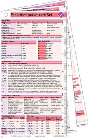 Pediatrics Pocketcard Set | Jefferson Campus Store