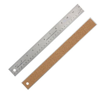 24 Corkback Ruler