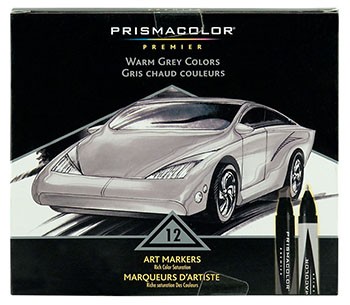 Prismacolor Marker Set Warm Gray