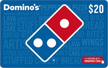 Domino's Gift Card $20