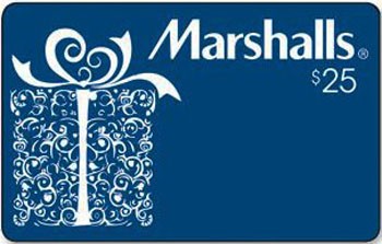 Marshalls Gift Card $25
