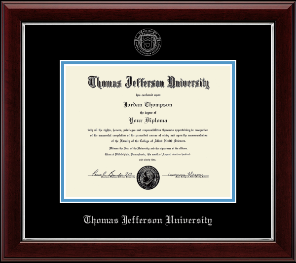 Jefferson Bachelors Gallery Silver Diploma Frame (SKU 104957806) Jefferson Bachelors Gallery Silver Diploma Frame (SKU 104957806)