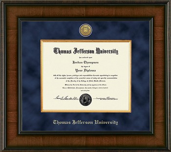 Jefferson Bachelors Presidential Madison B Diploma Frame