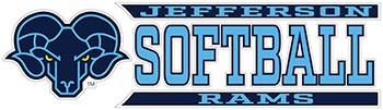 Decal Jefferson Sports Softball