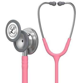 3M Littman Classic Iii Stethoscope Steel/Pearl Pink