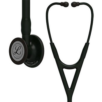 3M Littman Cardiology Iv Stethoscope Black/Black (SKU 1052467136)