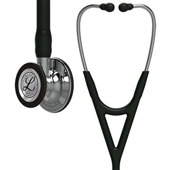 3M Littman Cardiology Iv Stethoscope Black/Black (SKU 1052469536)