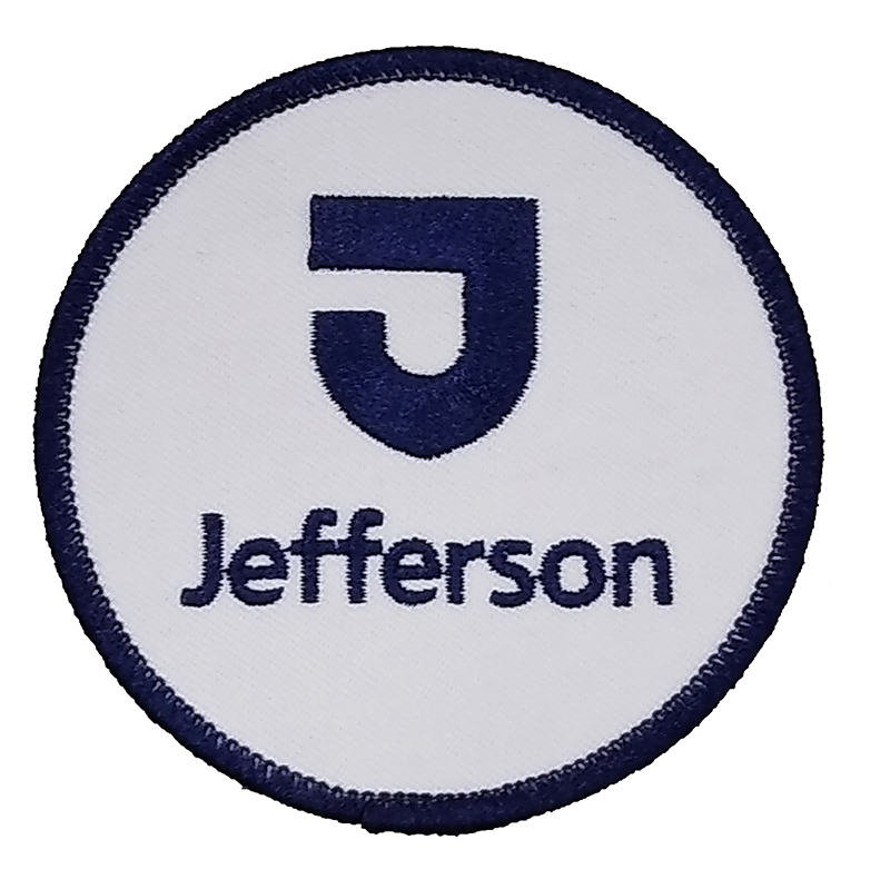 Jefferson Round Patch 3"