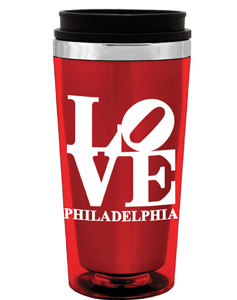 Travel Mug Philadelphia Love