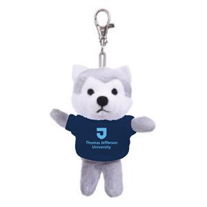 Husky Tju Plush Keychain W/Jersery