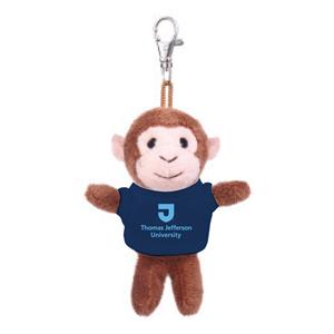 Monkey Tju Plush Keychain W/Jersey