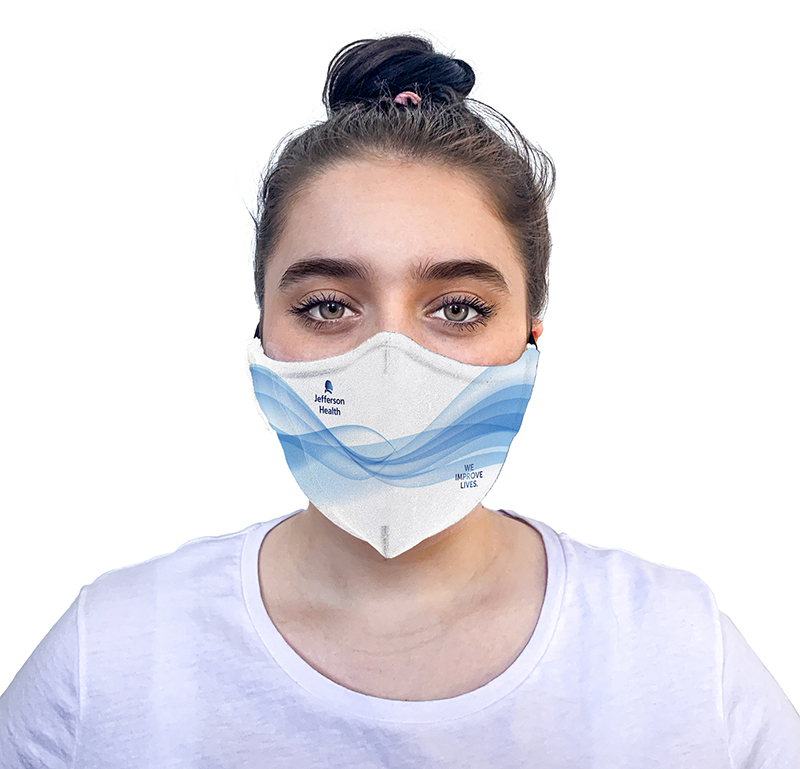 A Protective Face Mask Health Logo