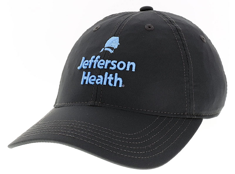 Jefferson Health Cap Dark Grey