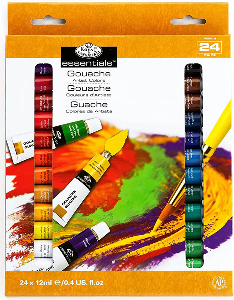 Paint Gouache Artist Set - 24 Color