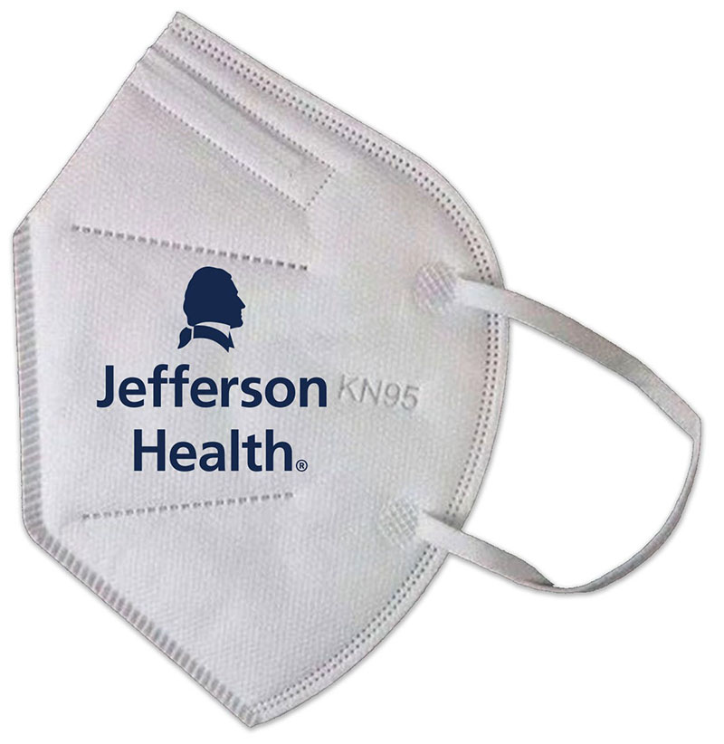Kn95 Jefferson Health Face Masks 5Pk