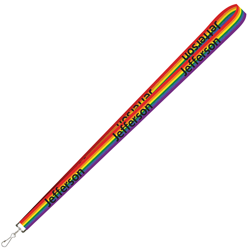 Lanyard Jefferson Rainbow Pride