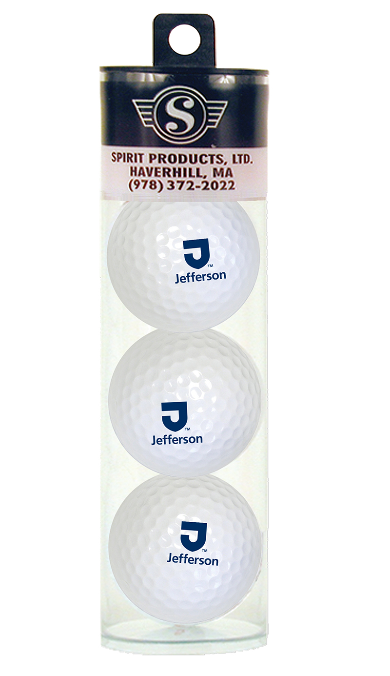 Golf Balls 3 In Tube Jefferson