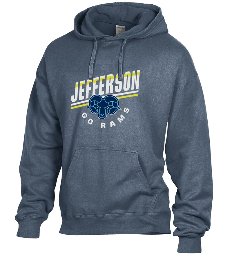   Jefferson Go Rams Comfort Wash Hood
