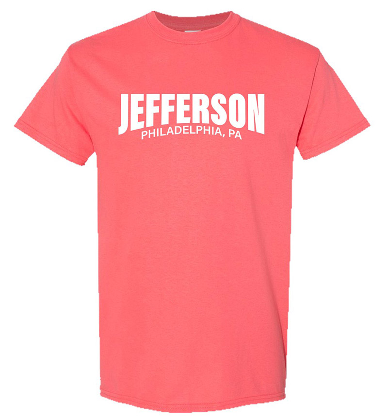    Jefferson Summer Tee '22 Coral S