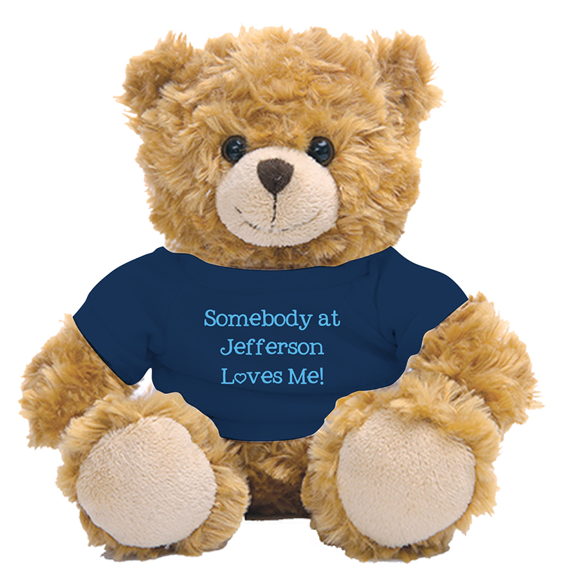 Somebody At Jefferson Loves Me Bear 10"