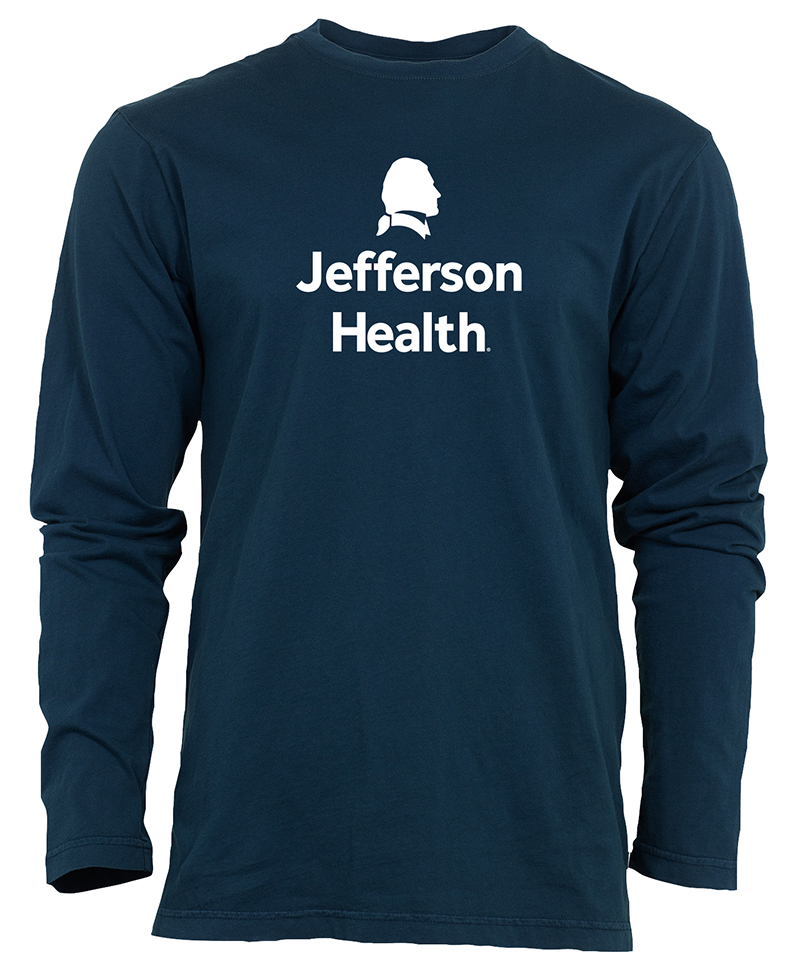 Jefferson Health L/S Tee Baltic Blue