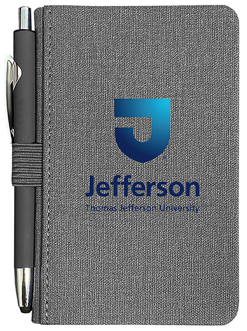 Classic Journal Pocket W/Pen Grey