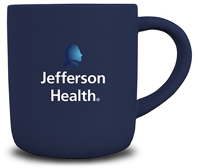 X Ceramic Mug 20Oz Jefferson Health Soft Touch