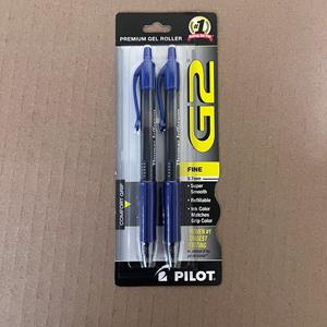 Jefferson Pilot G2 Premium Fine Point Gel Roller Pen 2Pk