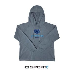 Rams Ladies Blended Raglan Hood